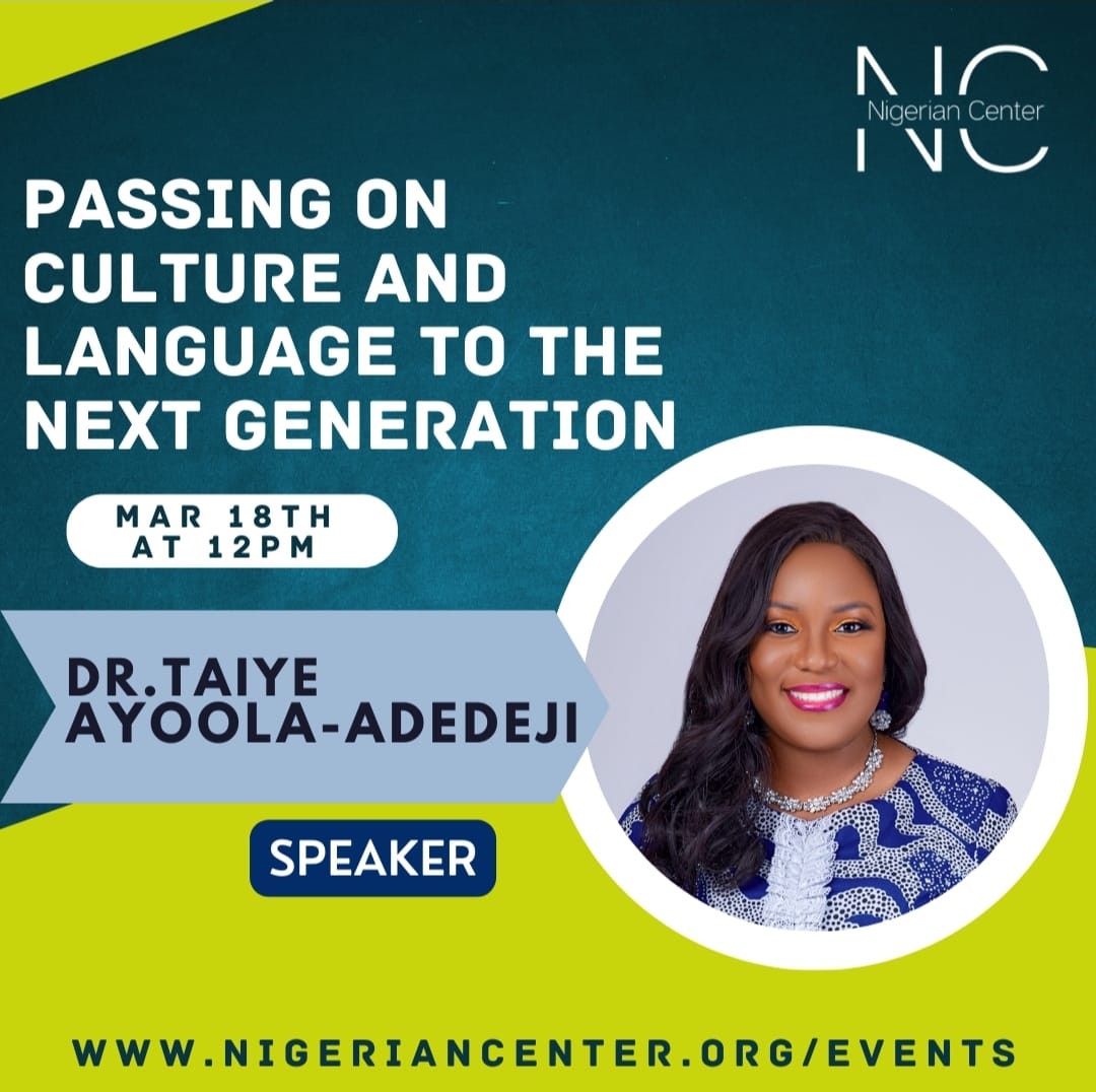 Passing on Culture and Language to the Next Generation