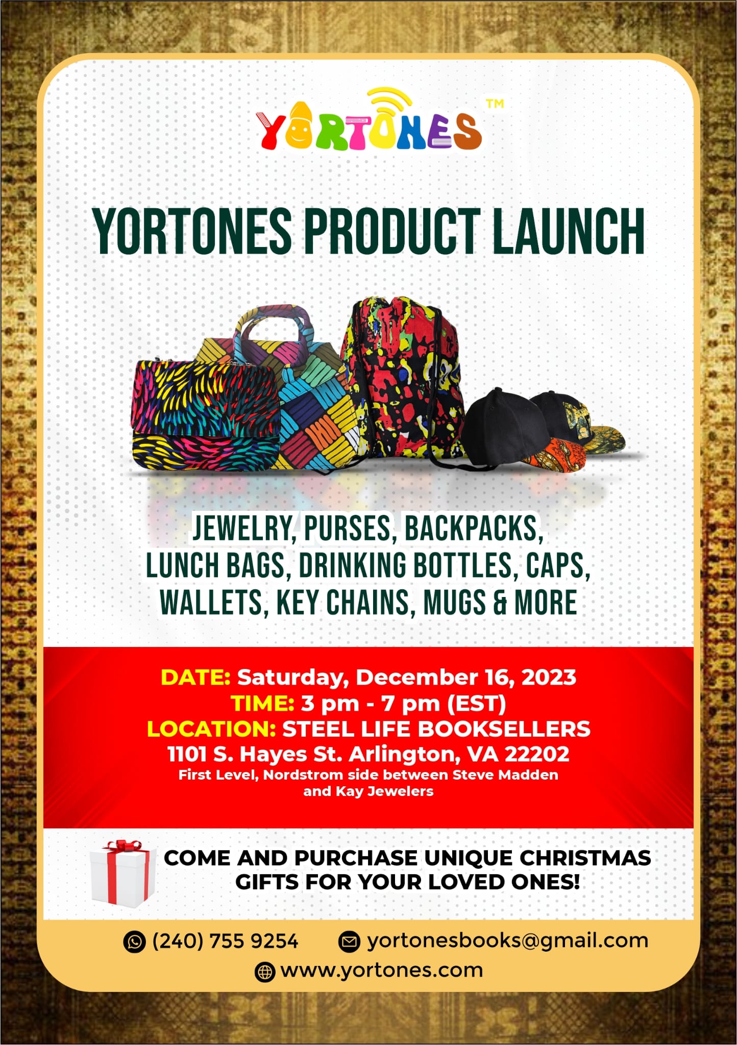 Yortones Product Launch