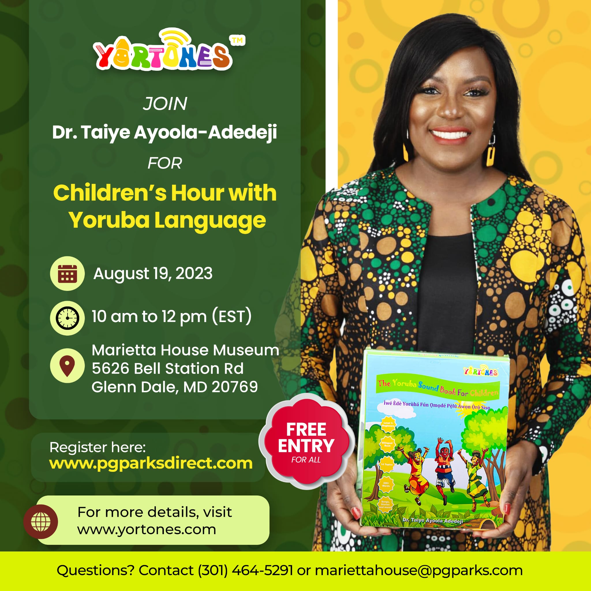 Children's Hour with Yoruba Language